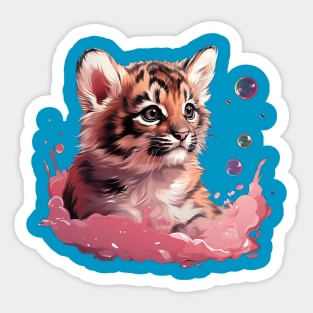 cute tiger Sticker